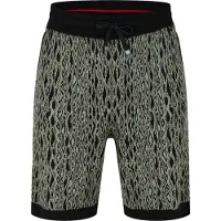HUGO Heren Sweat Shorts met dierenprint (Groene afdrukken)