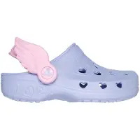 SKECHERS Kinderklompjes met hartjesmotief (Lavendel/Roze)