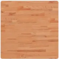 vidaXL Tafelblad vierkant 70x70x2,5 cm massief beukenhout