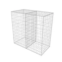 vidaXL Panier de Gabion Clôture Murale de Jardin cier 100 x 50 x 100 cm
