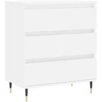 vidaXL Dressoir 60x35x70 cm bewerkt hout wit