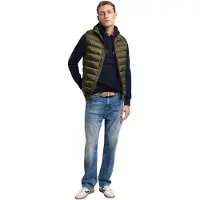 Gant Heren donzen lichtgewicht gilet (Groen)