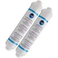 Dripio 2-delige set waterfilters voor koelkast, type USC100/1, universeel