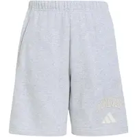 Adidas - Kid's Seasonals Collegiate Typography Short - Short 116, grijs