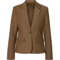 Selected Regular Fit Blazer Dames Bruin 44