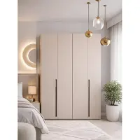 AX Living Omodeo garderobekast, 170 cm breed – met kasjmierdecor, inclusief WingLine-systeem