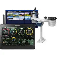 Bresser Weerstation - MeteoChamp - 9-in-1 - Wi-Fi Weerstation - Digitale Fotolijst