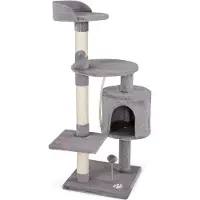 Famanu krabpaal – met speelmogelijkheden en pluche – 112 cm hoog