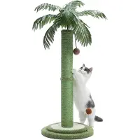 Famanu krabomb met hangmat en kattenhuis - 85 cm, stabiel en decoratief