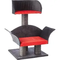 Famanu krabpaal, 70 cm hoog - met beklede ligvlakken