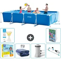 Intex Rechthoekig zwembad - 450x220x84 cm - 5-delig, model S39