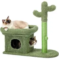 Famanu kraboom met speelbal en kattenhuis - hoogte 70 cm