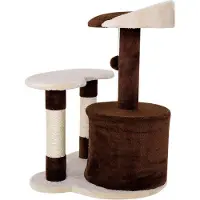 Famanu kraboom voor katten - 65 cm hoog, met holte en plateau