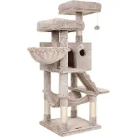 Famanu Kratzboom, groot klimboom - speelhuis voor katten