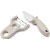 Liewood - Pertense Peeler & Knife Set - Sandy - One size