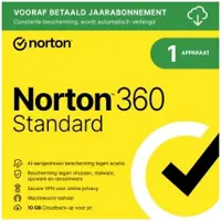 Norton 360 Standard | Jaarabonnement | 1 Apparaat | Automatische verlenging
