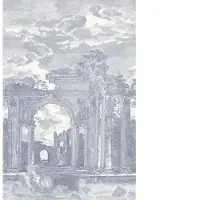 Arte Sculptura Behang Rovine - Panoramique 42561 1 Paneel - 2 mtr x 3 mtr