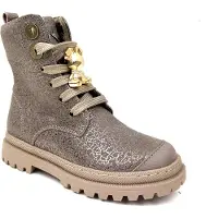Shoesme imitatieleren enkelboots - taupe Bruin Meisjes Imitatieleer - maat 27