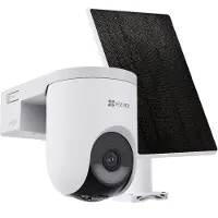 Ezviz HB8 Lite 3K+ Beveiligingscamera Incl. 5W Zonnepaneel – Wifi Buitencamera – 360° Nachtzicht – AI Persoons- en Voertuigdetectie - Wit