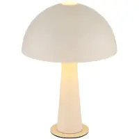 Globo Moderne tafellamp Julia zand bruin