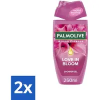 Palmolive 2 x - Douchegel - Love in Bloom - Aroma Essence - 250 ml - Douchegel - Geur - Bloemengeur - Verfrissende Geur - Hydraterende Douchegel