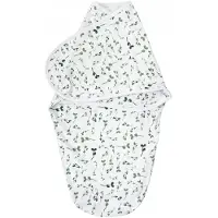 Motherhood Swaddle Groene Bladeren - Comfortabel & Kalmerend voor Baby's