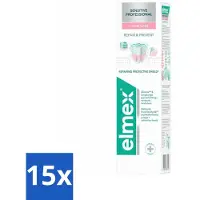 Elmex 15 x Tandpasta Sensitive Professional Gum Care 75 ml - Gevoelige Tanden - Tandpasta - Gevoeligheid - Tandarts Aanbevolen - PRO-ARGIN Technologie