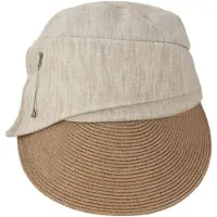 VHV -Dames Zomerhoed Khaki - Stijlvolle Zonneklep voor Dames - Ademende Baseball Cap voor UV-Bescherming - Casual Pet voor Dagelijks Gebruik en Vakantie