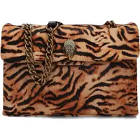 Kurt Geiger London Dames Schoudertassen Leather Kensington Bag - Bruin - Maat ONESIZE