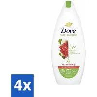Dove 4 x - Douchegel - Revitalising - Verfrissend - 225 ml - Douchegel - Huid Verzorging - Verfrissend - Revitaliserend - Hydraterend