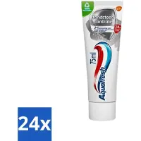 Aquafresh 24 x Tandpasta Tandsteen Controle Frisse Adem 75 ml - Tandsteen Controle - Tandpasta - Tandplak Verwijderen - Bescherming Tegen Tandsteen - Gezond Tandvlees