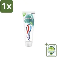 Aquafresh 1 x Tandpasta Coolmint 75 ml - Tandpasta - Frisse Adem - Mondgezondheid - Suikerzuur - Gaatjes