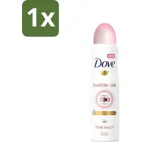 Dove 1 x - Deodorant - Spray Invisible Care - Onzichtbare bescherming - 250 ml - Onzezichtbare Deodorant - Anti-transpirant Spray - Zweet En Geur Bescherming - Huidverzorging - Alcoholvrije Deodorant