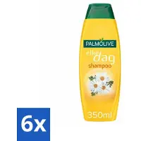 Palmolive Shampoo, dagelijks gebruik, 350 ml - voordeelverpakking - 6 stuks
