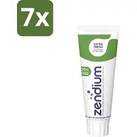 Zendium 7 x Tandpasta Extra Fresh 75 ml - Tandpasta - Enzymen - Natuurlijke Tandpasta - Mondgezondheid - Fluoride