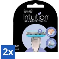 Wilkinson - Intuition Sensitive Touch, vervangende mesjes - met Aloë Vera - 3 scheermesjes - voordeelverpakking - 2 stuks