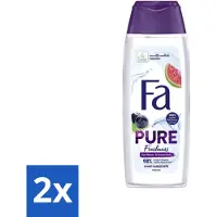 Fa 2 x - Douchegel - Pure Freshness - Acai & Guave - Verfrissend & Verzorgend - 250 ml - Douchegel - Acai - Guave - Verfrissend - Verzorgend