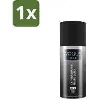 Vogue 1 x Men - Mystic Black - Deodorant Spray - Anti-transpirant - 150 ml - Deodorant Spray - Anti-transpirant - Mannelijke Geur - Patchouli - Sandelhout