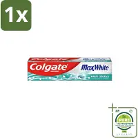 Colgate 1 x - Max White - Whitening Crystals - Tandpasta - 100ml - Tandpasta - Witte Tanden - Whitening Crystals - Tanden Reinigen - Vlekken Verwijderen