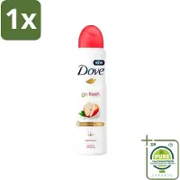 Dove 1 x - Deodorant - Go Fresh Apple & White Tea - Verfrissend en fruitig - 250 ml - Go Fresh Apple & White Tea - Deodorant Spray - Fris Geur - Zweet En Geur Bescherming - Alcoholvrije Deodorant