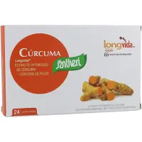 Santiveri Kurkuma 24 tablets|Turmeric 24 tablets|Curcuma 24 comprimés