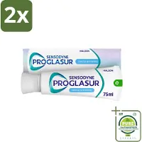 Sensodyne - Tandpasta - Proglasur Gentle Whitening - Verheldert Glazuur - 75 ml - Voordeelverpakking - 2 stuks - Tandpasta - Tandpasta whitening