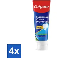 Colgate 4 x Tandpasta Caries Protection 75 ml - Gaatjes - Tandbederf - Tandpasta - Cariës - Tanden Beschermen
