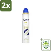 Dove - Deodorant - Spray Advanced Care - Frisse en langdurige bescherming - 200 ml - Voordeelverpakking - 2 stuks - Anti-Transpirant Spray - Anti-Transpirant Spray
