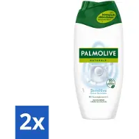 Palmolive 2 x Naturals - Douchegel - Sensitive - Voor Gevoelige Huid - 250 ml - Gevoelige Huid - Douchegel - Melkproteïnen - Zachte Reiniging - Hydratatie