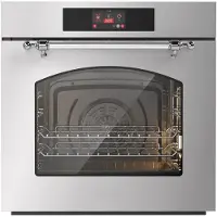 ILVE Oven 60 cm A+ clas 30 / 320 graden RVS Chroom - Inbouw
