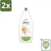 Dove - Douchegel - Replenishing - Hydraterend en verzorgend - 400 ml - Voordeelverpakking - 2 stuks - Douchegel - Hydratatie
