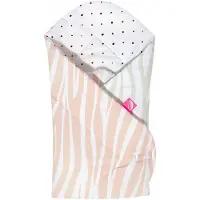 Motherhood Baby Nest met Kokoswieg: Zebra Zalm - Zacht & Ademend