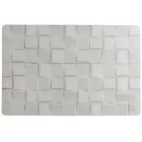 COSY&TRENDY Cosy & Trendy Placemat Stenen Look Wit 43.5x28.5cm