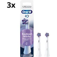 Oral-B Oral B iO Radiant White Opzetborstels - 3 x 2 stuks